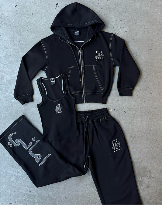 AMARNI ZIP HOODIE + TRACK PANTS