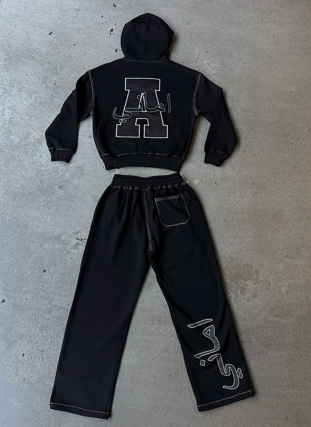 AMARNI ZIP HOODIE + TRACK PANTS