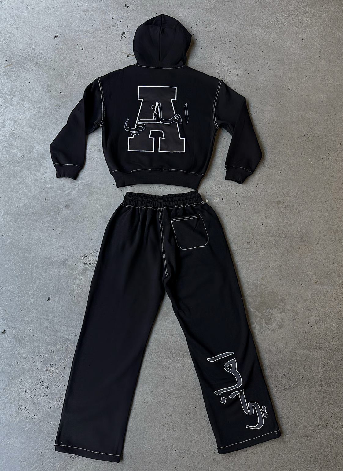AMARNI ZIP HOODIE + TRACK PANTS