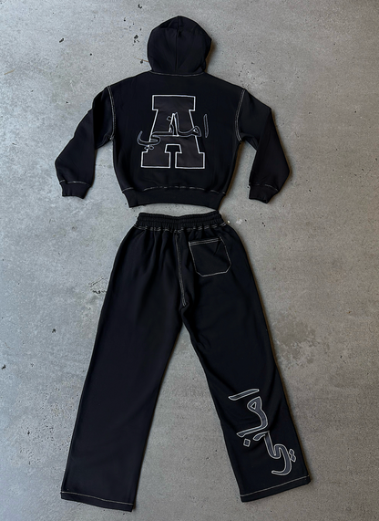AMARNI ZIP HOODIE + TRACK PANTS
