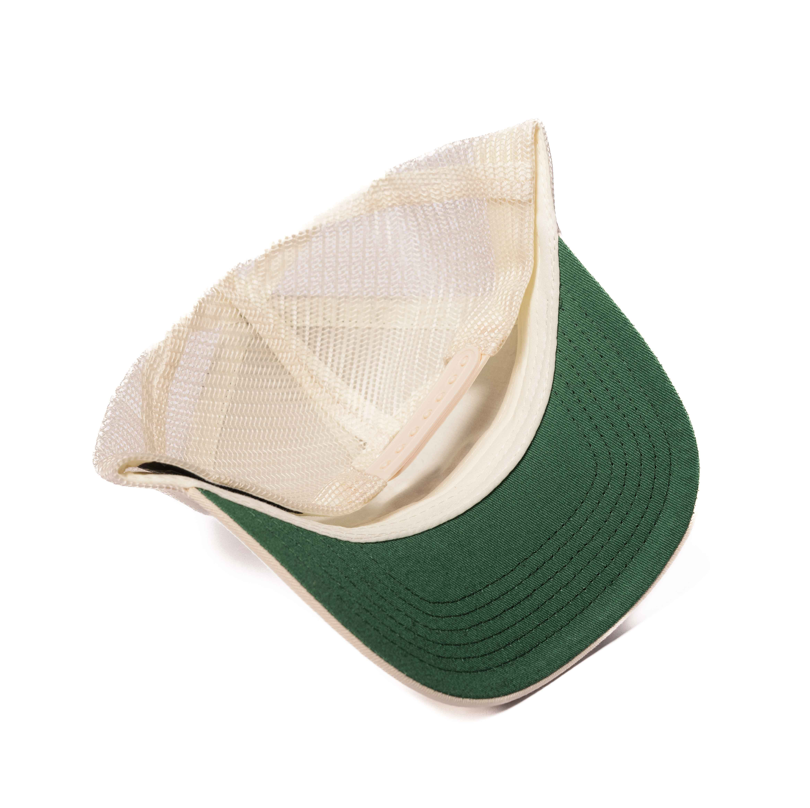 AMARNI TARTAN TRUCKER HAT